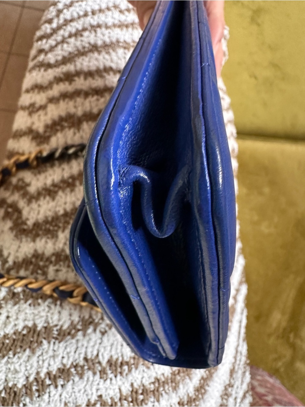 CHANEL 19 Wallet on Chain WOC microchipped full set - Picture 14 of 15